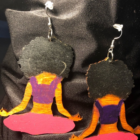 Homemade earrings - Picture 4 of 4